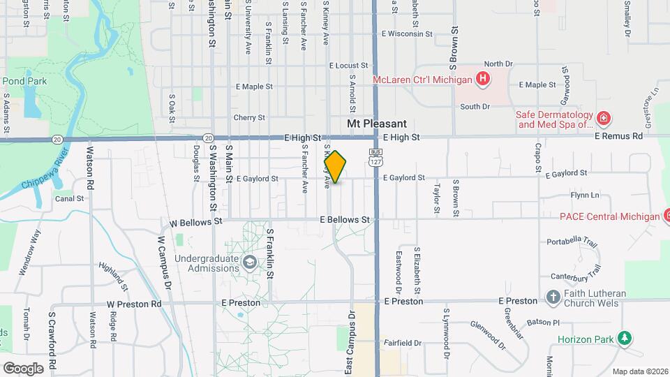 1009 S Kinney Ave Mapa y Detalles de la Ubicación