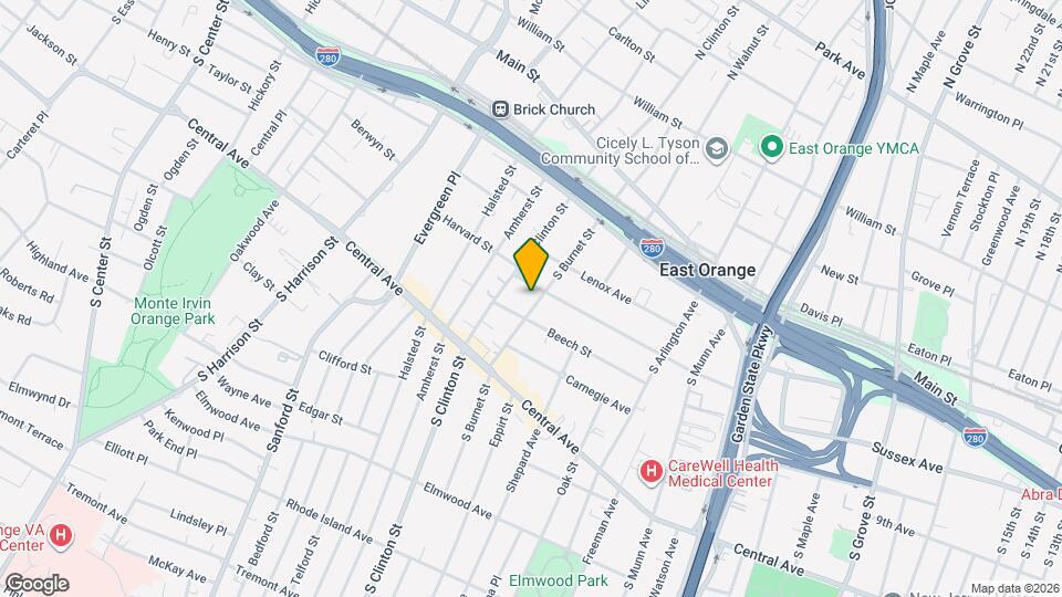 127 S Burnett St Map and Location Details