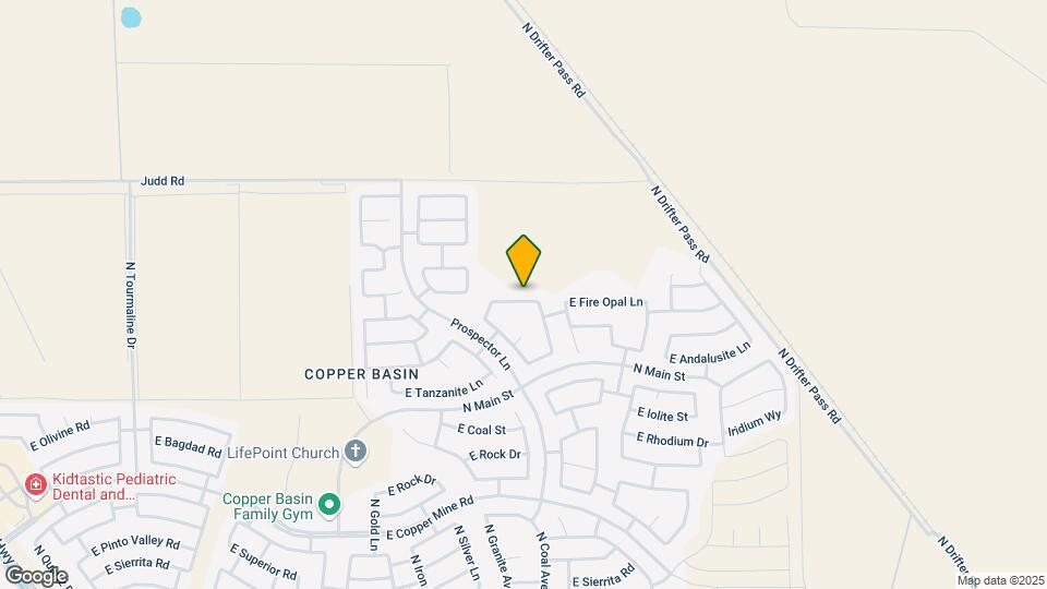 4404 E Rose Quartz Ln Map and Location Details