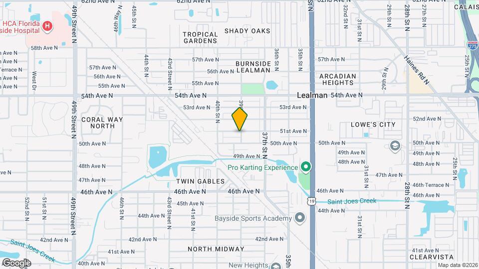5032 39th St N, Unit 5032 Map and Location Details