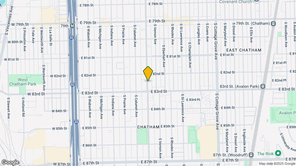 8251 S King Dr Map and Location Details