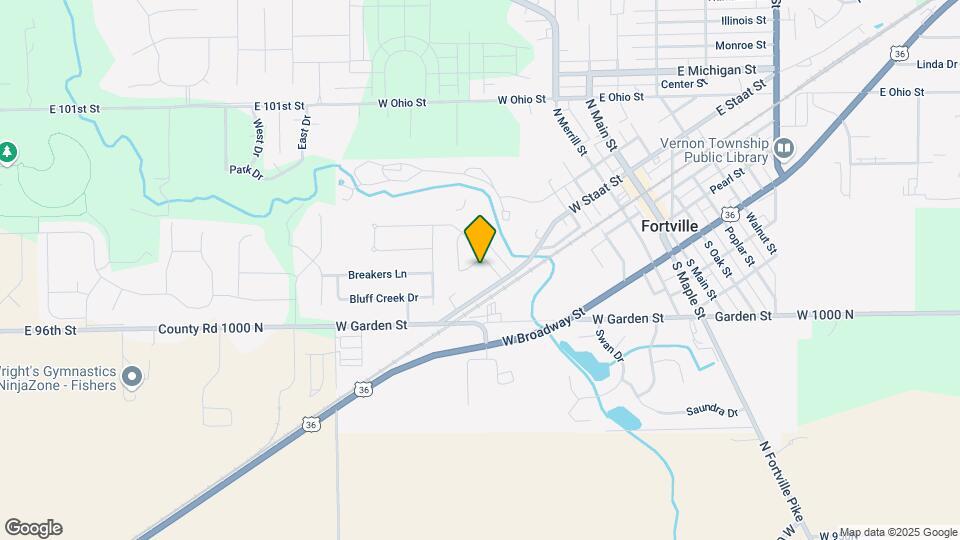 202 Park Creek Ln Map and Location Details