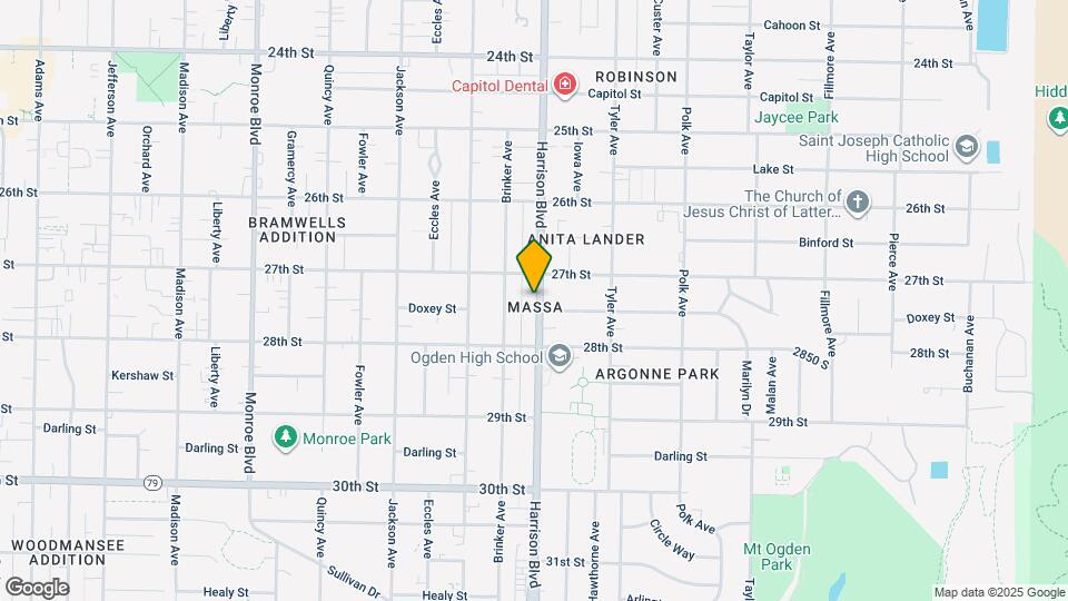2731 Harrison Blvd Map and Location Details