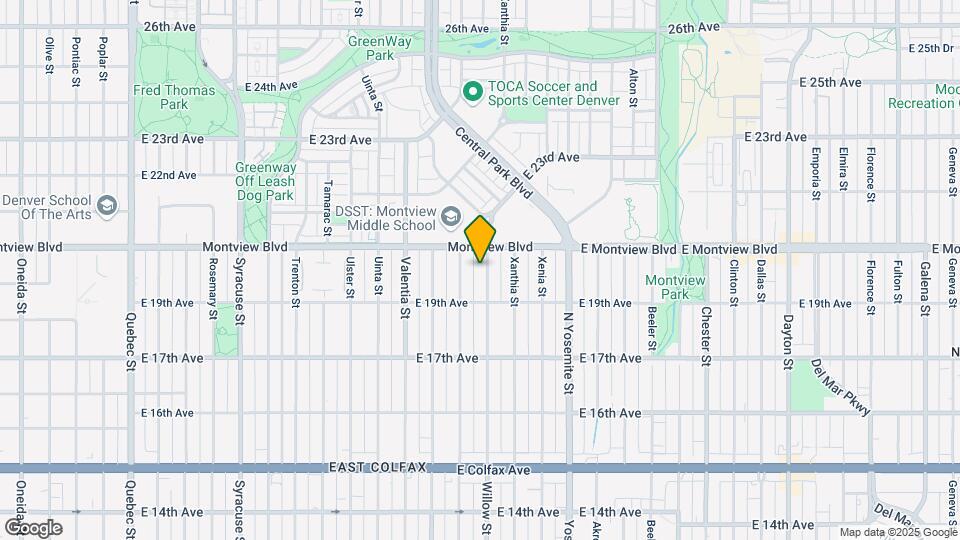 1955 Willow St Map and Location Details