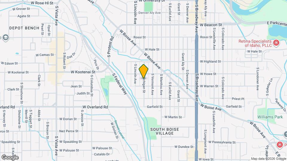 1617 S Michigan Ave Map and Location Details