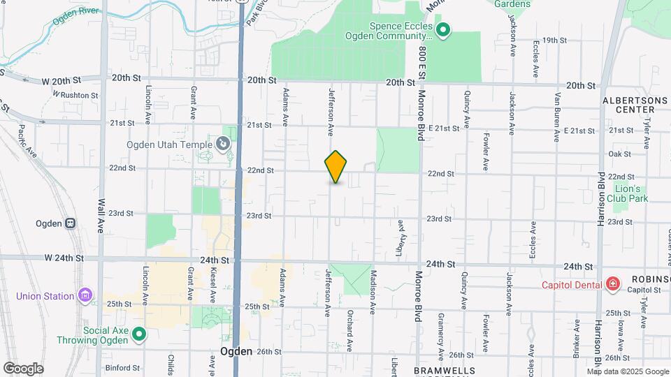 2226 Jefferson Ave Map and Location Details