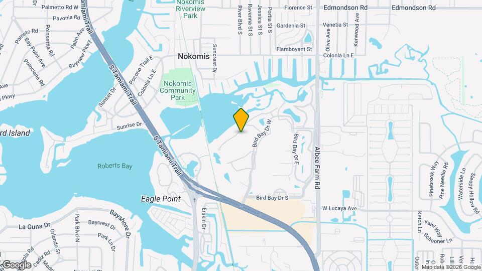 854 Bird Bay Way Mapa y Detalles de la Ubicación