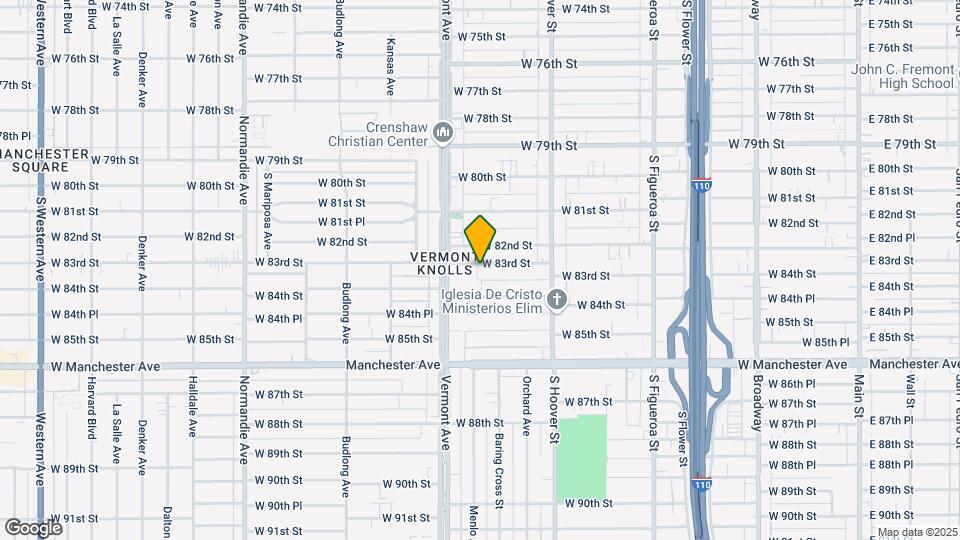 928 W 83rd St Mapa y Detalles de la Ubicación