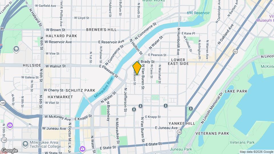 1626 N Jackson St Mapa y Detalles de la Ubicación