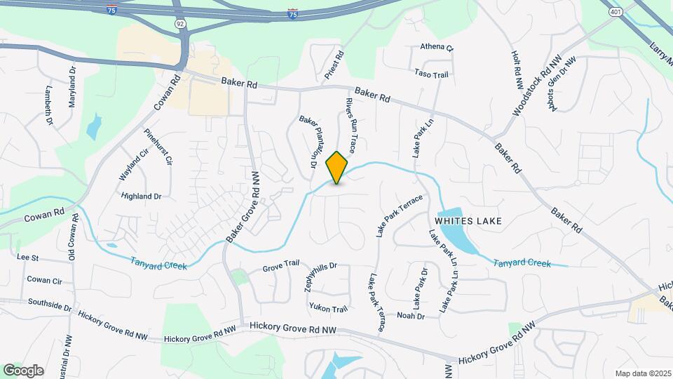 4780 Baker Plantation Dr Map and Location Details