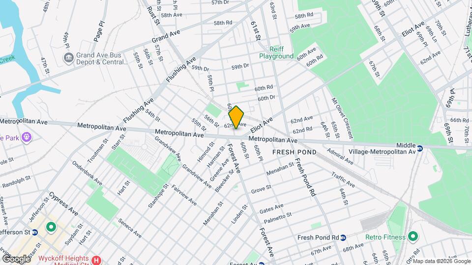 62-17 60th St Map and Location Details