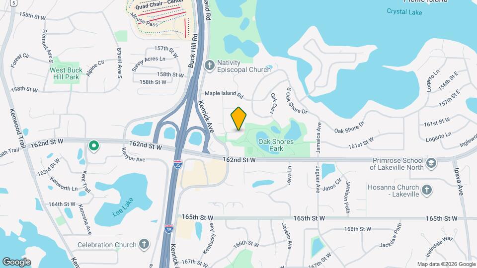 16160 Joplin Way Mapa y Detalles de la Ubicación