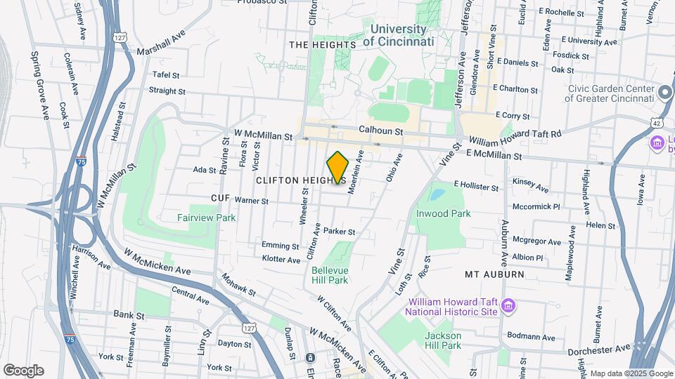 216 Bosley St Map and Location Details