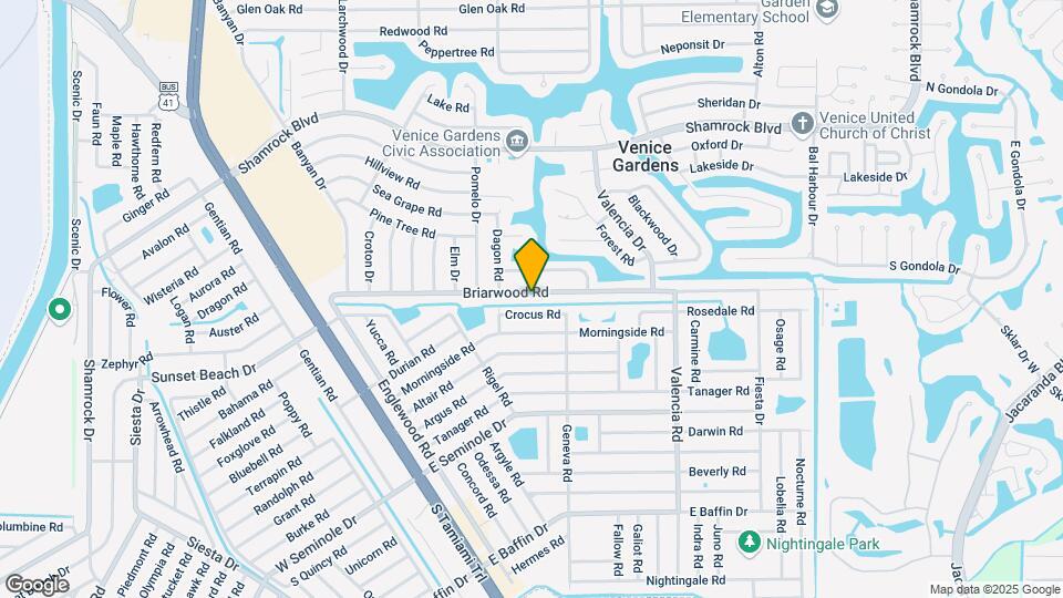 416 Briarwood Rd Map and Location Details