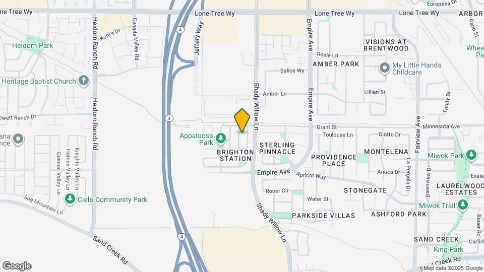 1868 White Sands St Map and Location Details