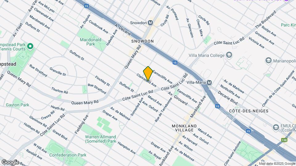 4700 Clanranald Av Map and Location Details