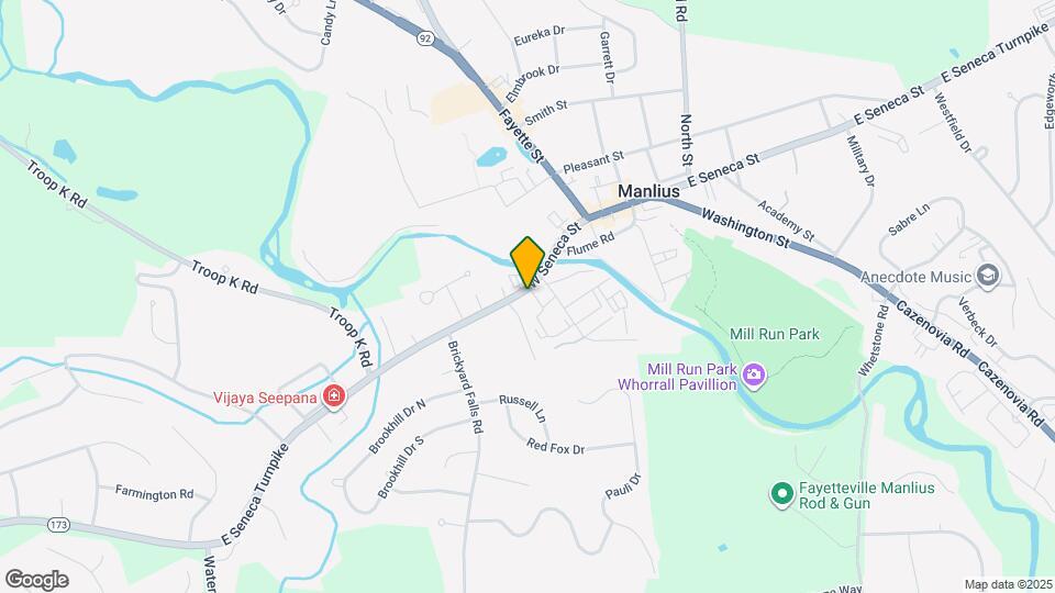 134 W Seneca St Map and Location Details