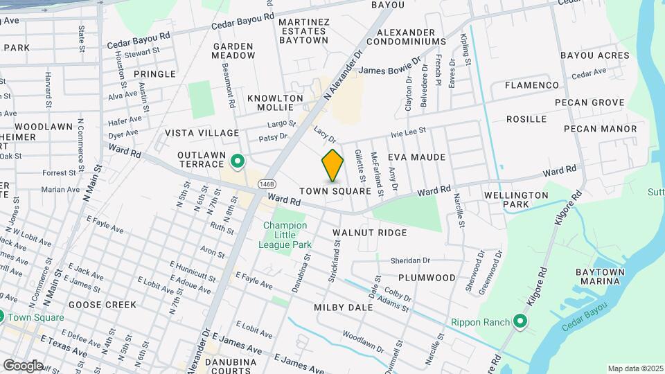 1314 Town Cir Map and Location Details