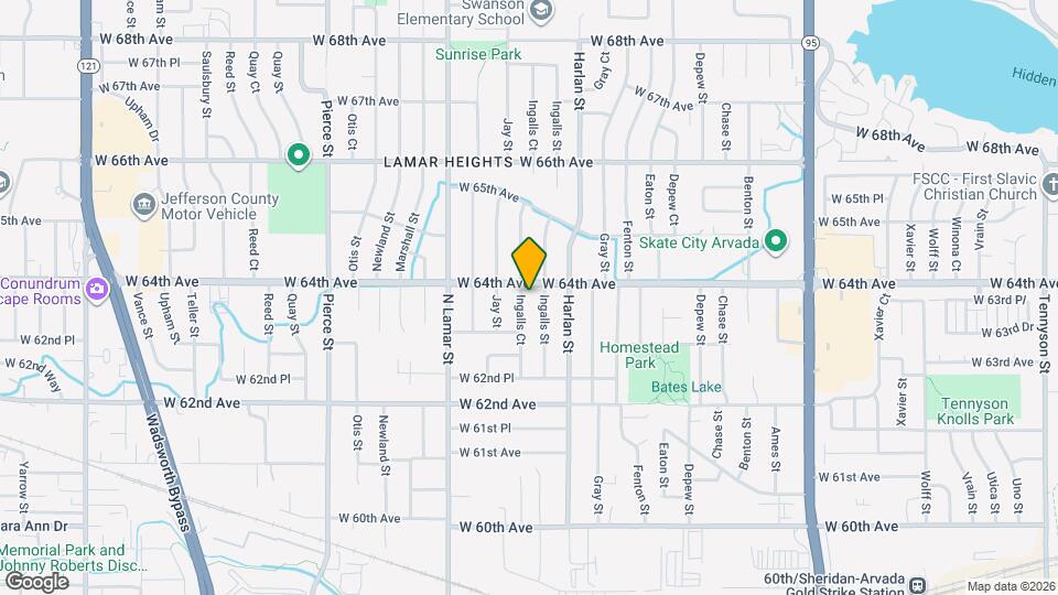 6356 Ingalls Ct Map and Location Details