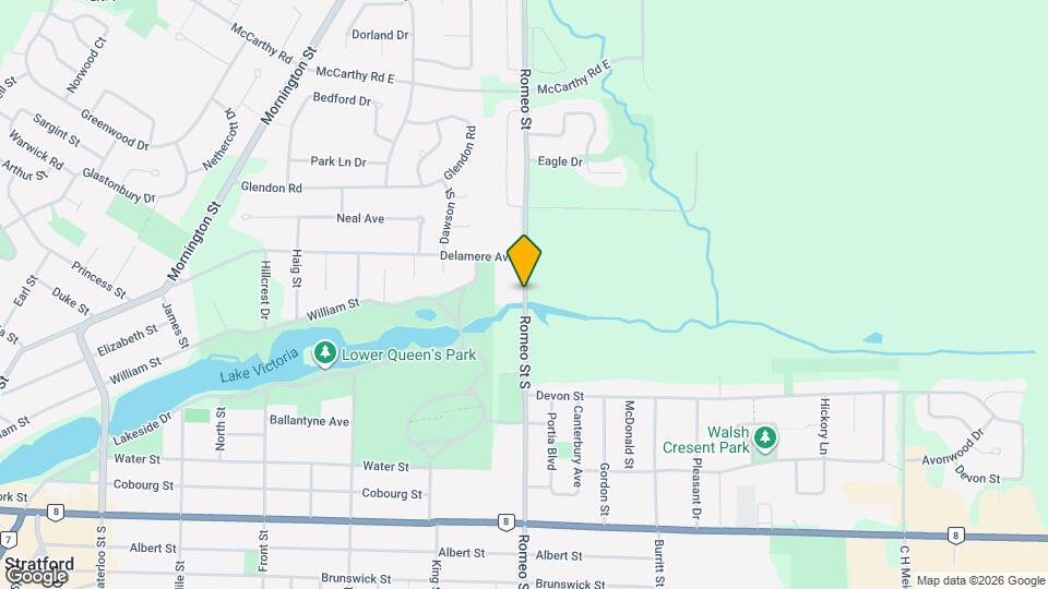 2 Romeo St N Map and Location Details