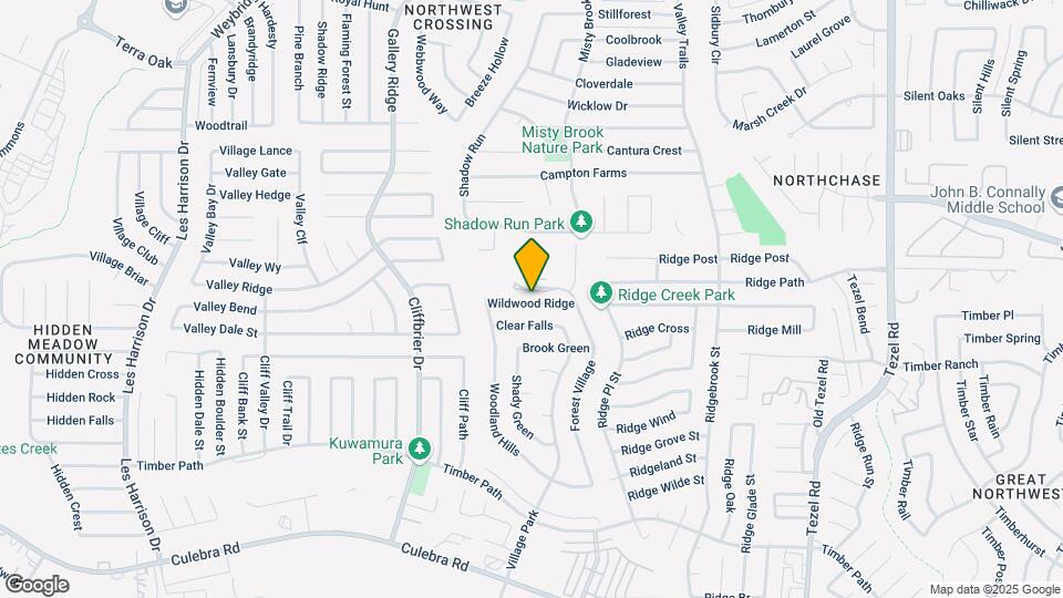 9527 Wildwood Ridge Map and Location Details