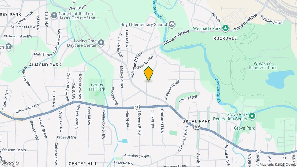 891 N Eugenia Pl NW Map and Location Details