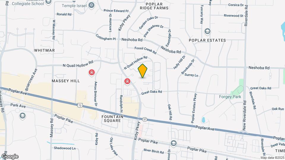 6735 Quail Hollow Ct Map and Location Details