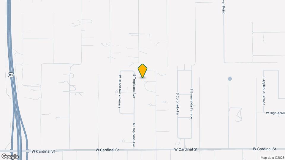 2847 W Rennet Ct Map and Location Details