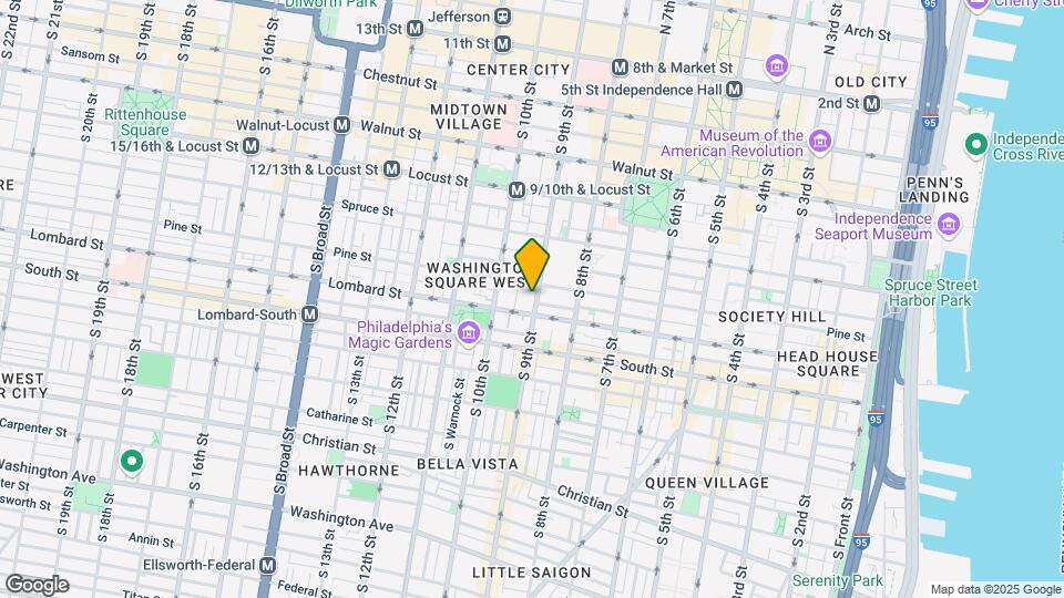 402 S 9th St Mapa y Detalles de la Ubicación