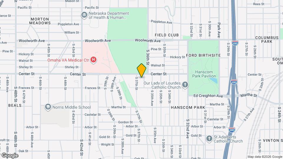 1914 S 36th St Mapa y Detalles de la Ubicación