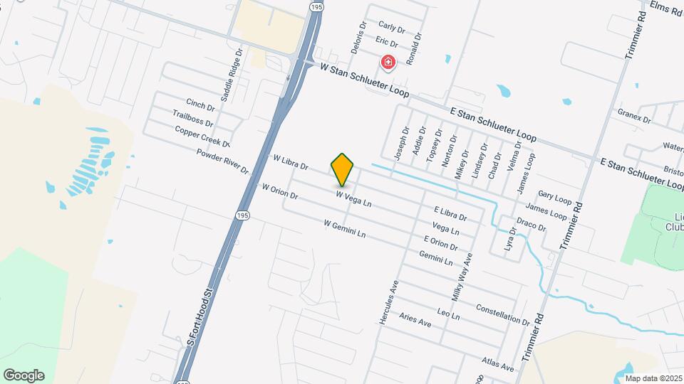 503 Vega Ln Map and Location Details