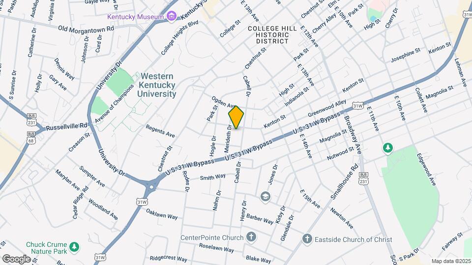 1602 Kenton St Map and Location Details
