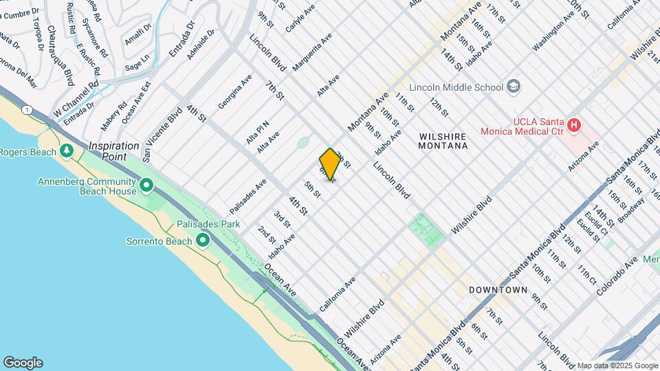 844 6th St Map and Location Details