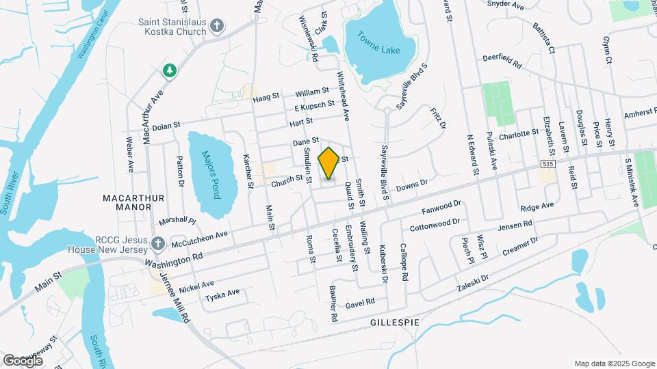 13 Idlewild Ave Map and Location Details