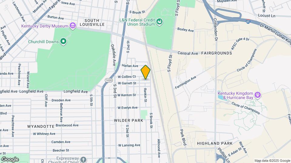 113 E Garrett St Map and Location Details