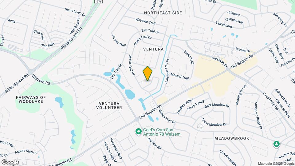 8015 Copper Trail Dr Mapa y Detalles de la Ubicación