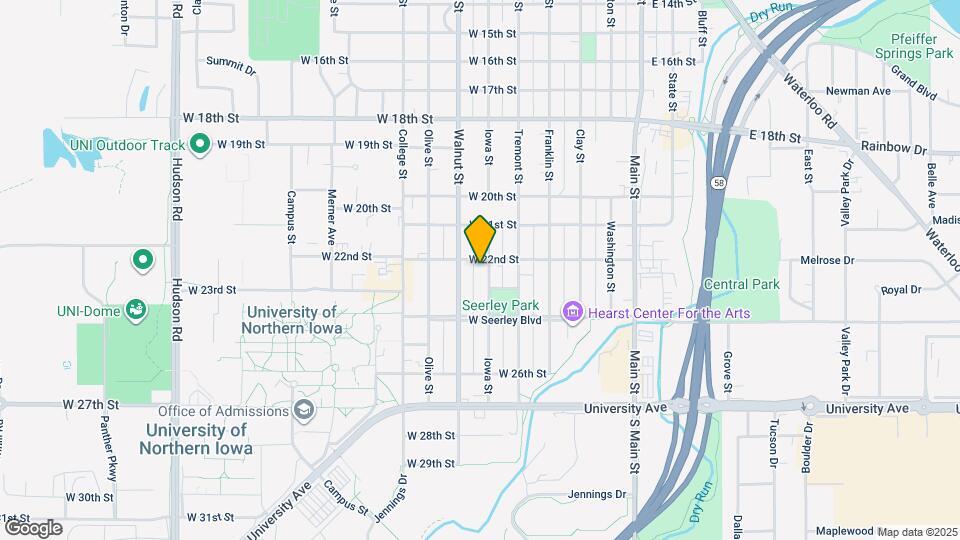 2209 Iowa St Mapa y Detalles de la Ubicación