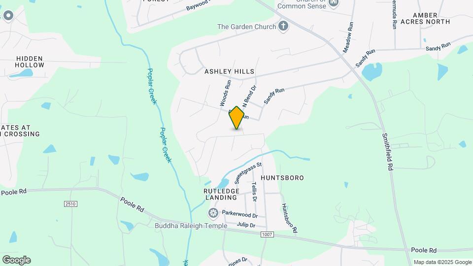 5445 Rutledgeville Ln Map and Location Details