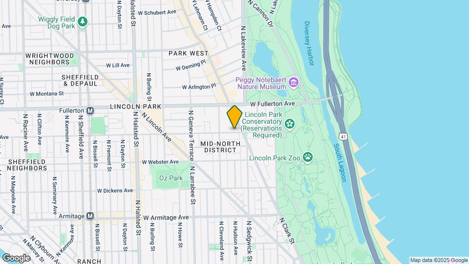 428 W Belden Ave-Unit -03 Map and Location Details