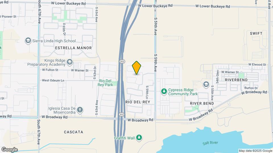 6030 W Illini St Mapa y Detalles de la Ubicación