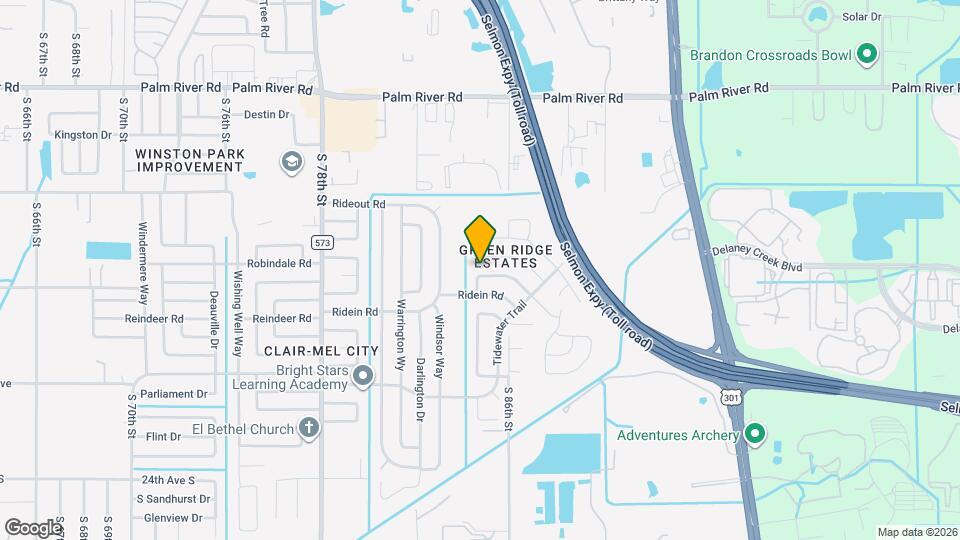 8510 Blue Ridge Dr Mapa y Detalles de la Ubicación