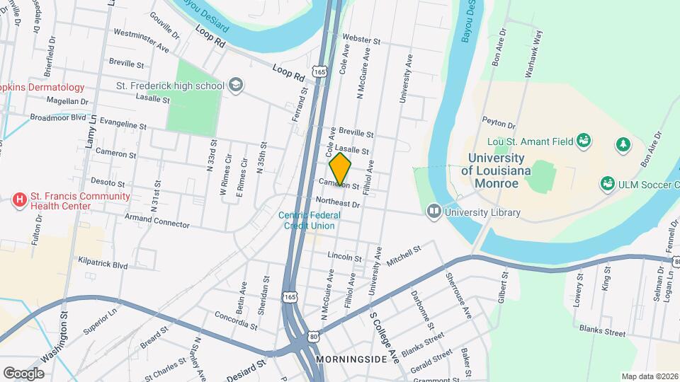 905 N McGuire Ave Map and Location Details