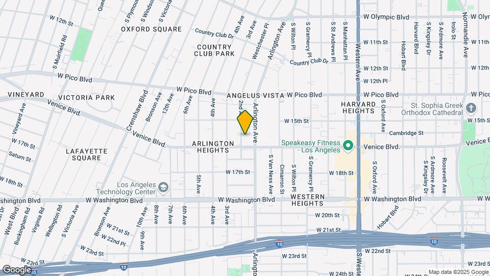 1542 2nd Ave Map and Location Details