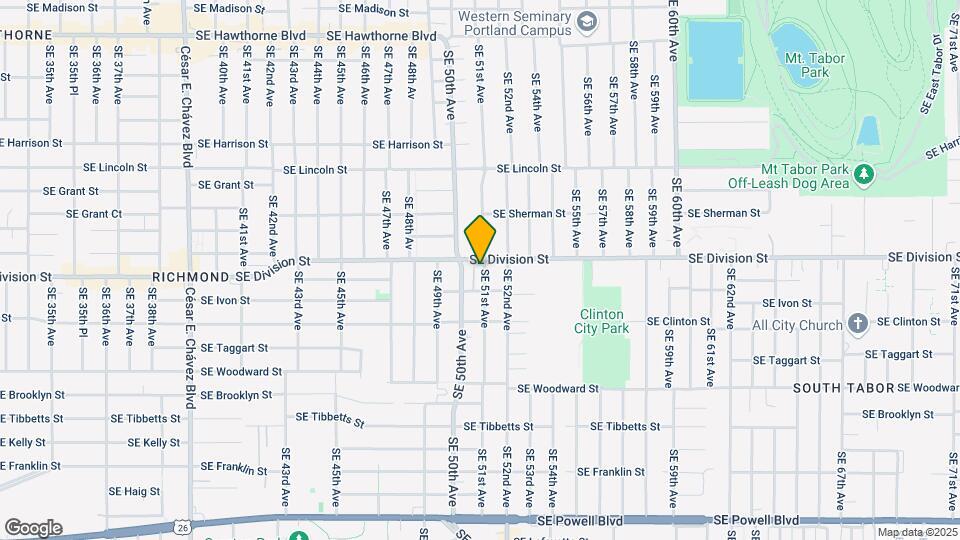 2409-2515 SE 51st Ave Map and Location Details