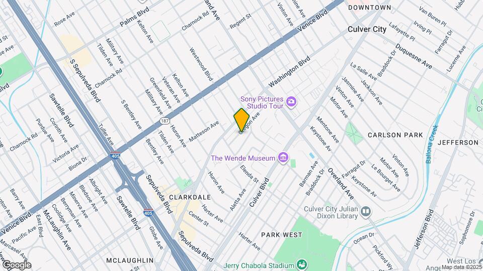 10842 Oregon Ave Map and Location Details