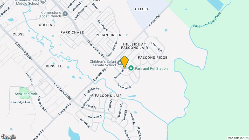 2320 Becard Dr Map and Location Details