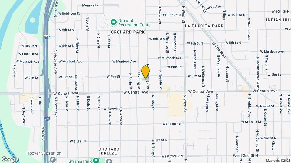 717 N Dougherty Ave Mapa y Detalles de la Ubicación