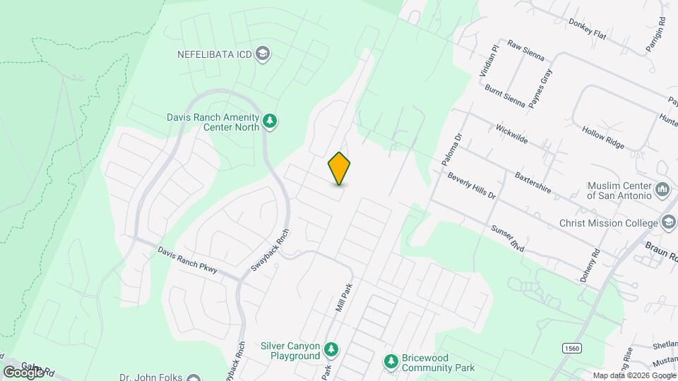 11814 Burnett Rnch Map and Location Details