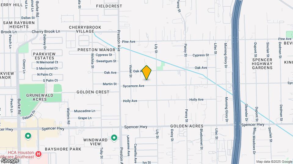 4907 Sycamore Ave Map and Location Details