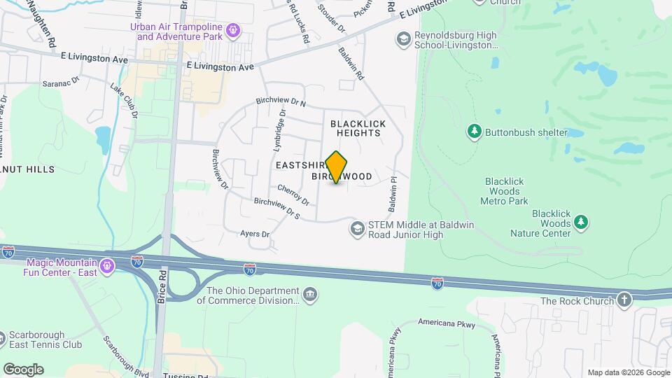 2269 Hughey Dr Map and Location Details